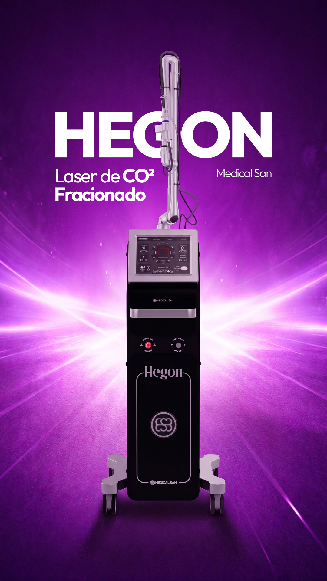 hegon laser de co² fracionado da medical san