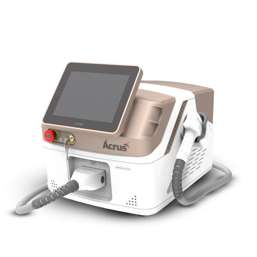 Ácrus, laser de epilação Triple Wave da HTM