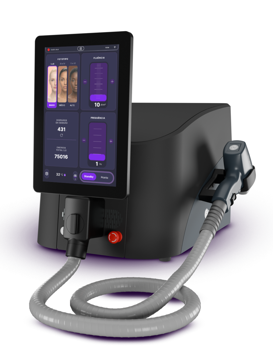 Hakon, laser de epilação premium 4D da Medical San